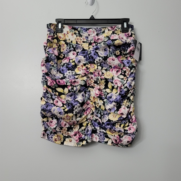I.N. San Francisco, Floral Print Skirt - Picture 3 of 10